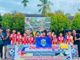 Tim Futsal SD Tenera Rebut Gelar Juara di Turnamen Bergengsi